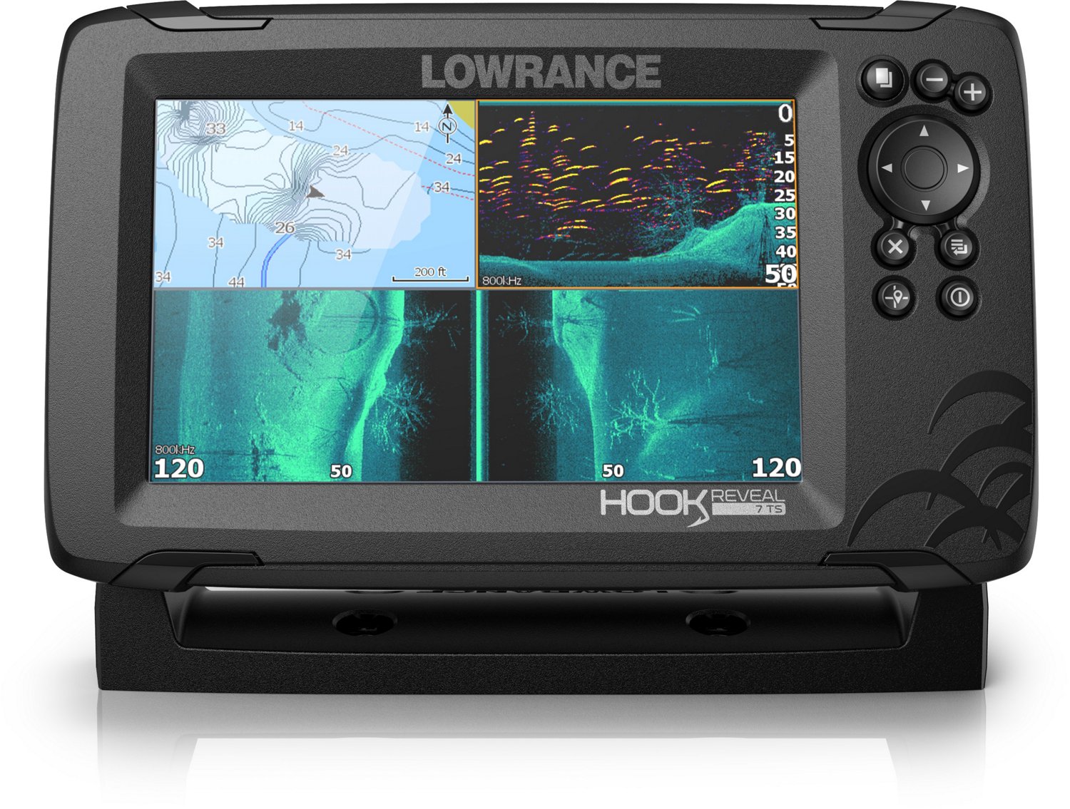 Lowrance HOOK Reveal 7 TripleShot Fish Finder                                                                                    - view number 2