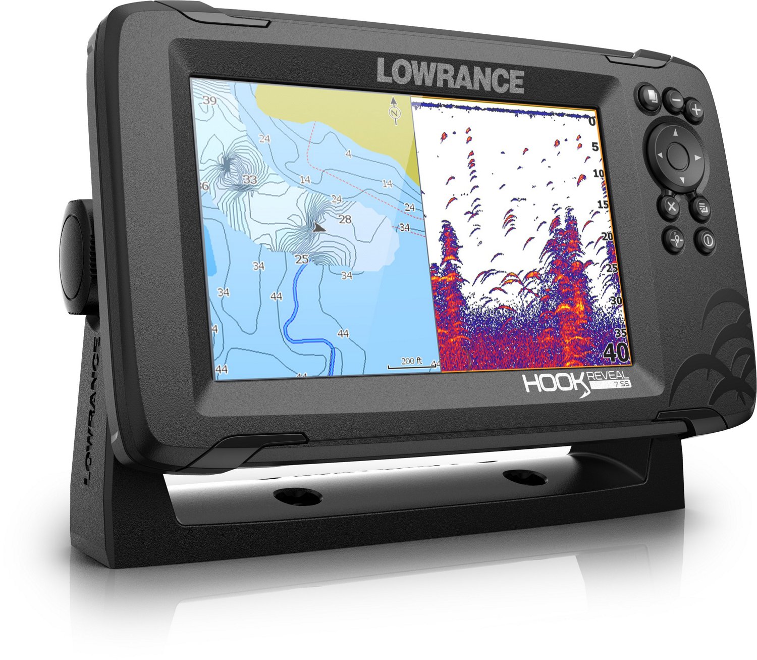 Lowrance HOOK Reveal 7 TripleShot Fish Finder                                                                                    - view number 6