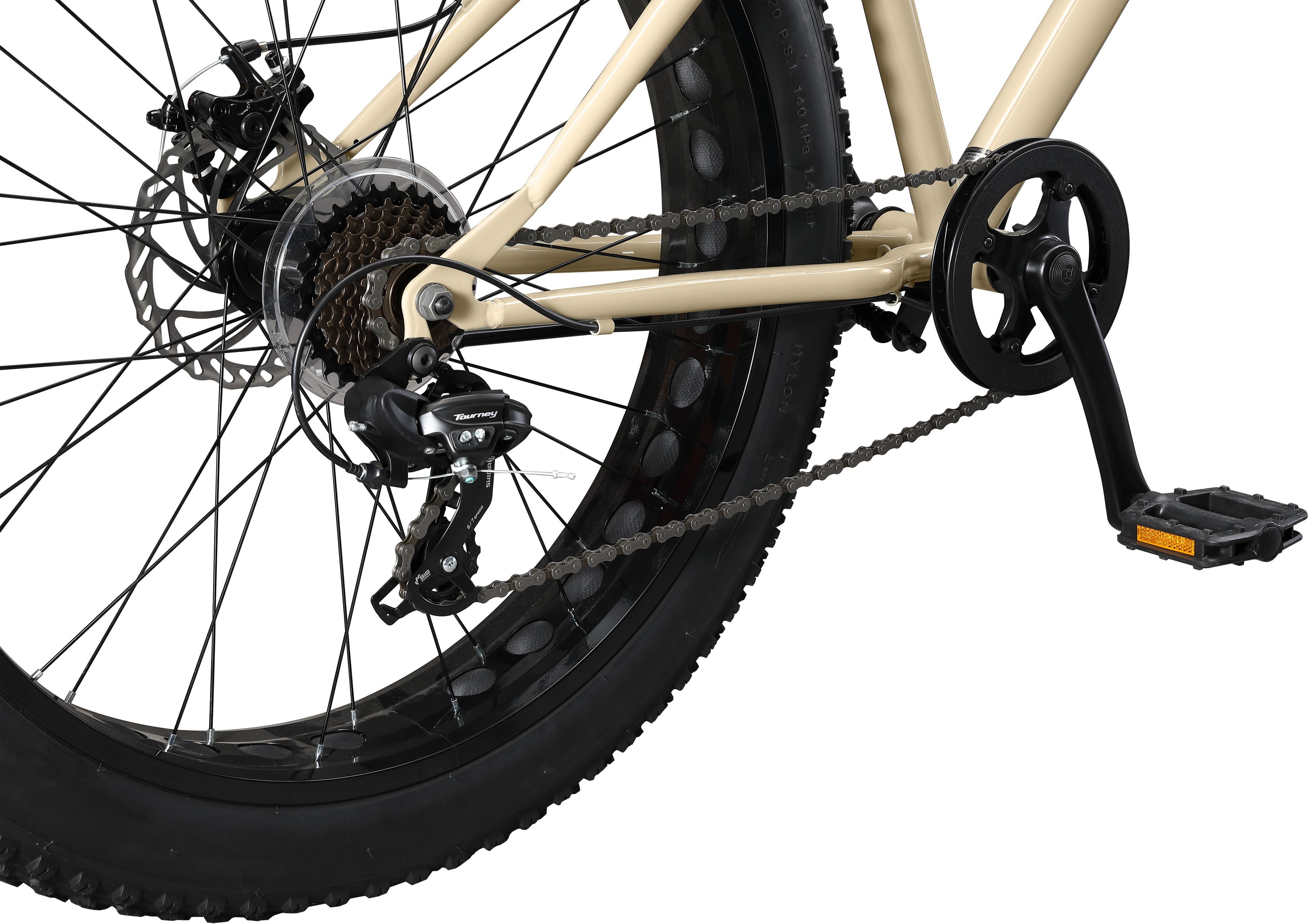 Mongoose Men's Malus 26 in Fat Tire Bike