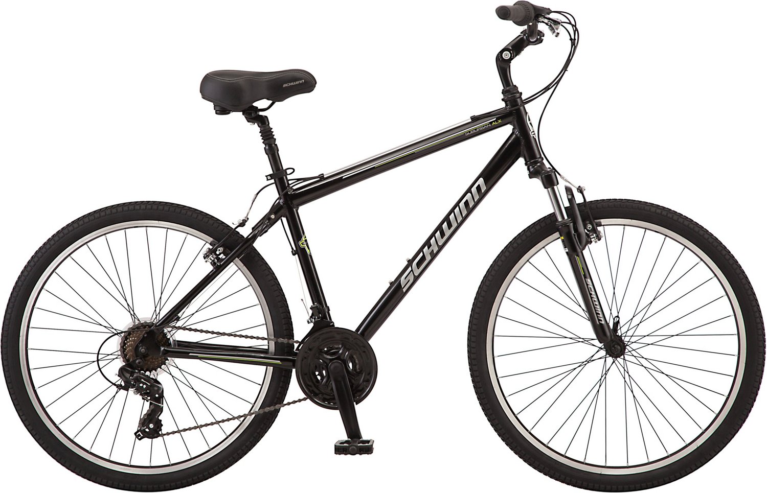 Schwinn Men s Suburban ALX 26 in 21 Speed Hybrid Bike Academy