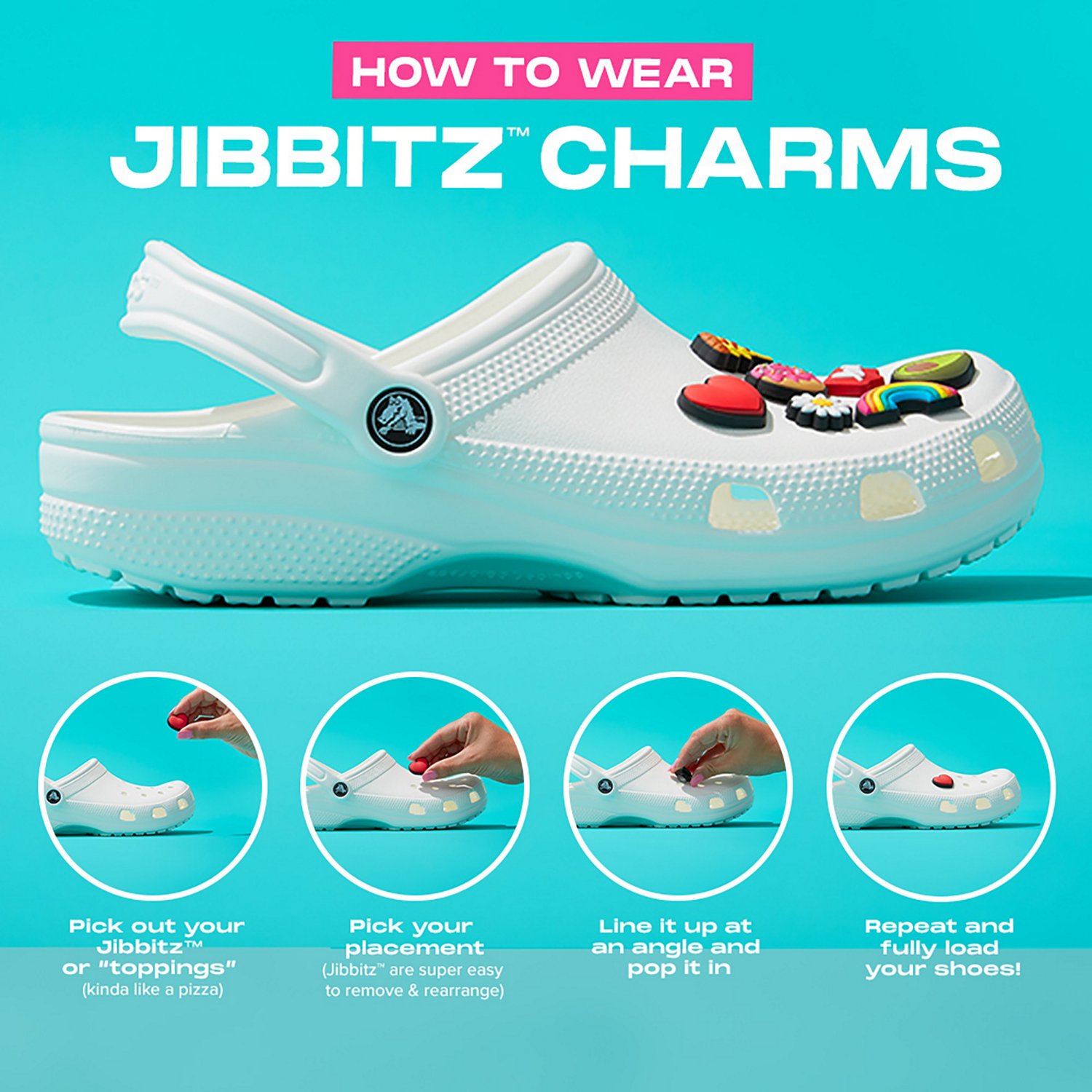 Crocs Jibbitz Animal Lover Charms 5-Pack - view number 2