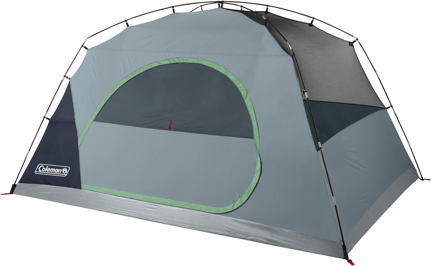 coleman skydome 8 person camping tent with screen room