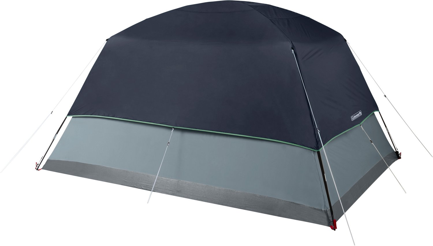 coleman skydome 8 person camping tent with screen room