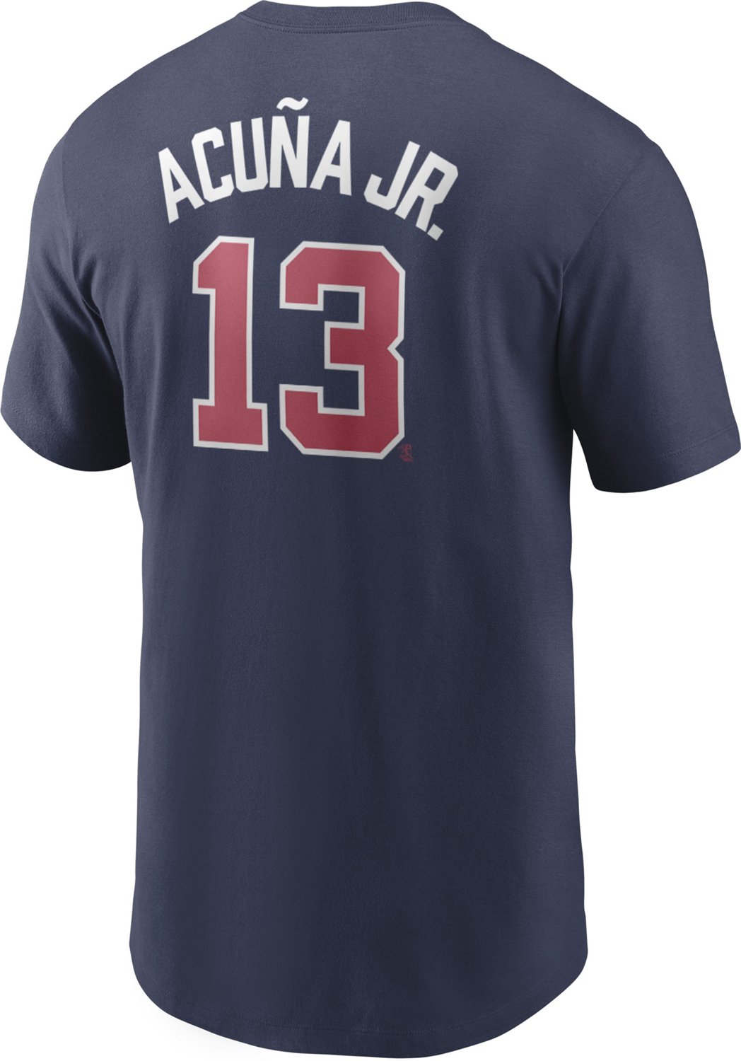 Nike Men's Atlanta Braves Ronald Acuna 13 Tshirt Academy