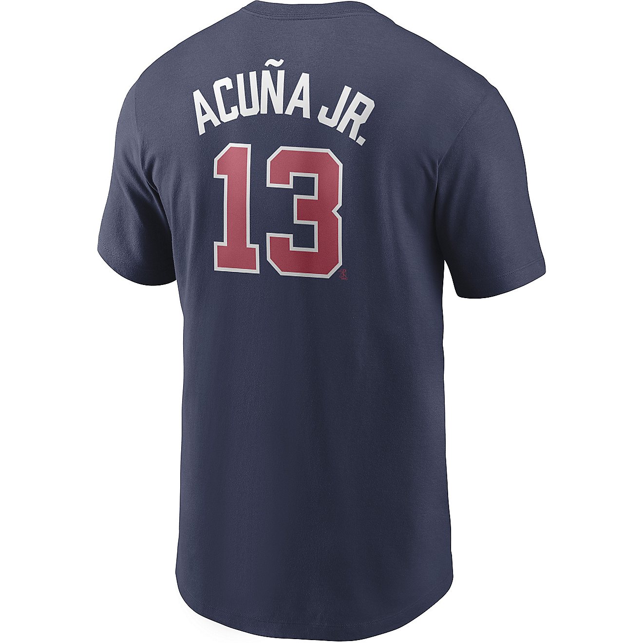 Nike Men's Atlanta Braves Ronald Acuna 13 T-shirt | Academy