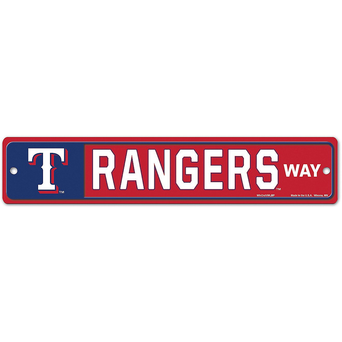 WinCraft Texas Rangers Street Sign                                                                                               - view number 1