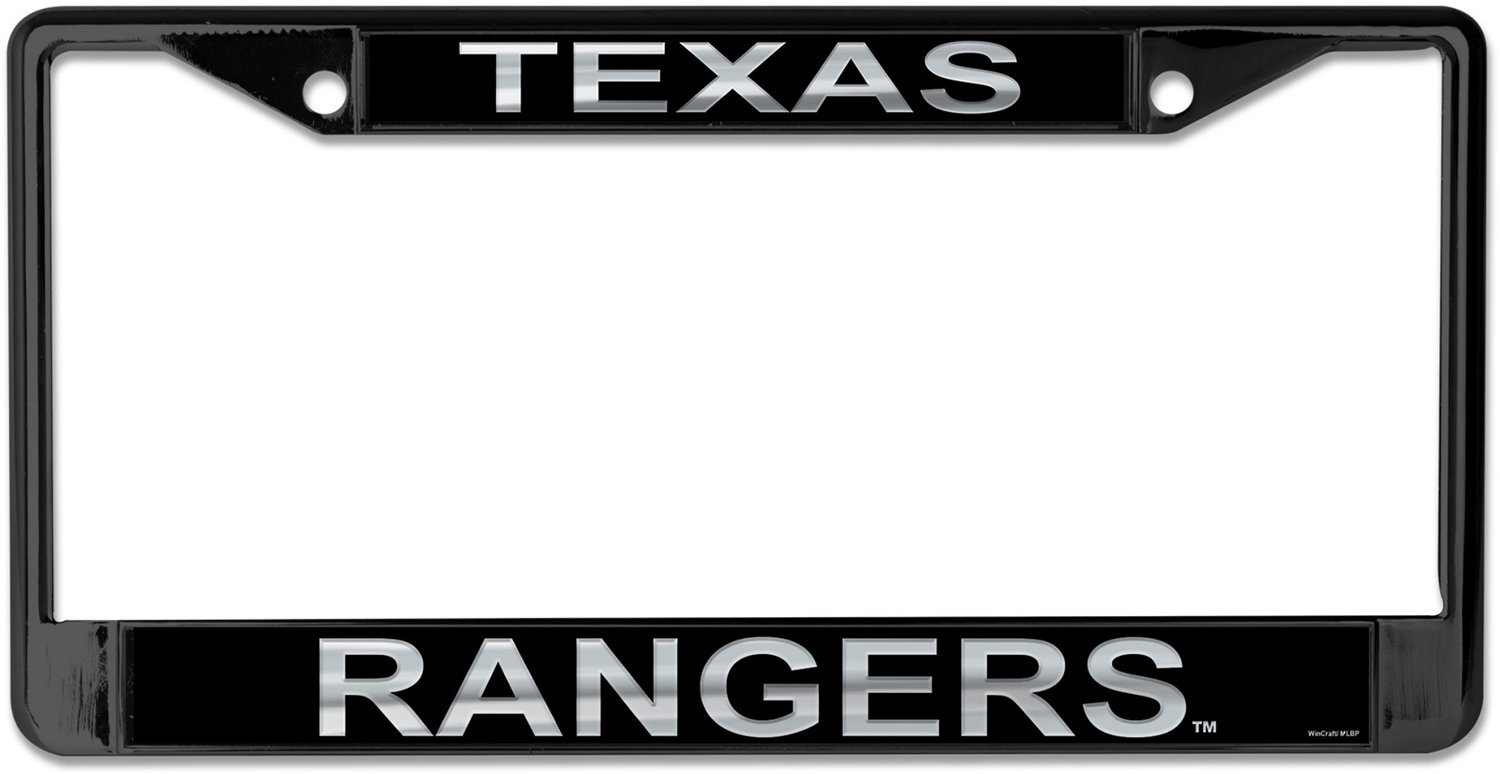WinCraft Texas Rangers License Plate Frame