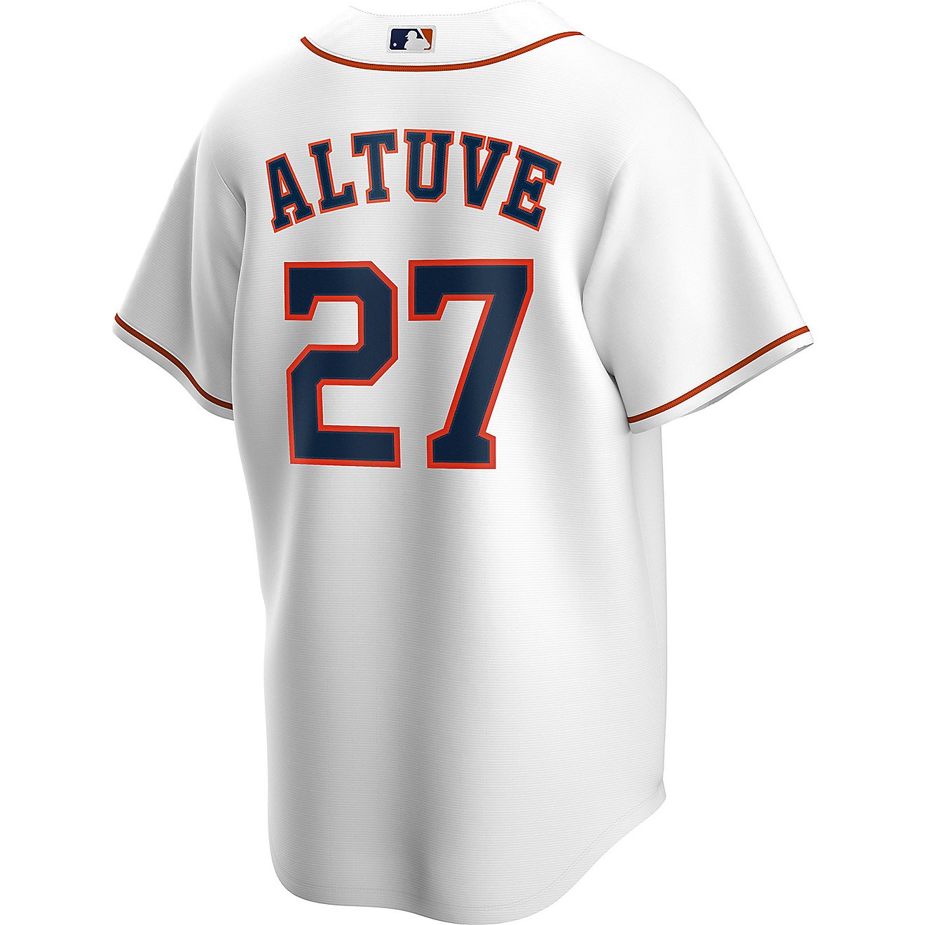 Nike Men's Houston Astros Jose Altuve Official Replica Home Jersey                                                               - view number 1