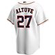 Nike Men's Houston Astros Jose Altuve Official Replica Home Jersey                                                               - view number 1 image