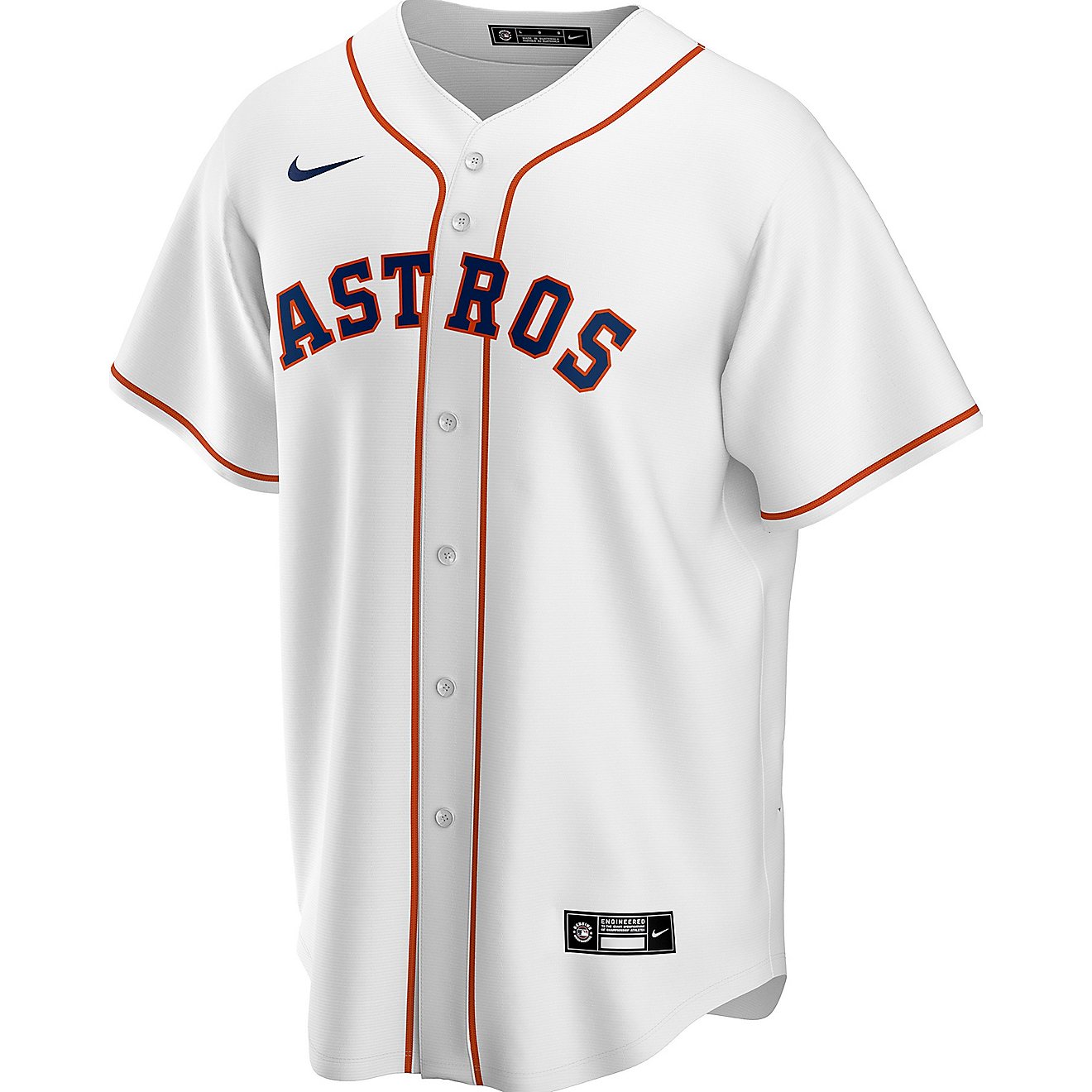 Nike Men's Houston Astros Jose Altuve Official Replica Home Jersey                                                               - view number 2