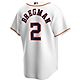 Nike Men's Houston Astros Alex Bregman Official Replica Home Jersey                                                              - view number 1 image
