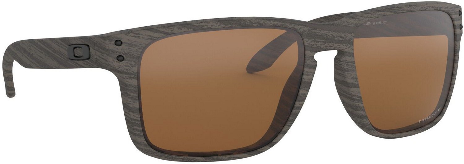 Oakley Holbrook XL Woodgrain Polarized Sunglasses | Academy