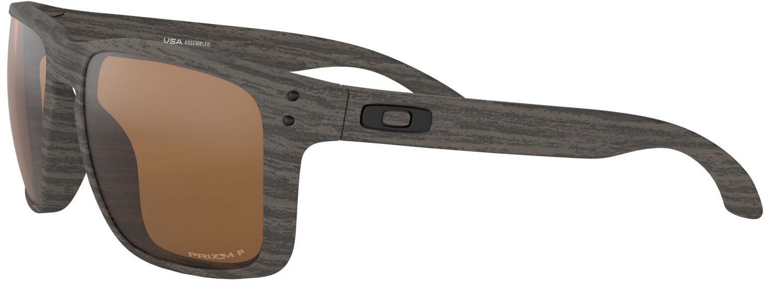 Oakley Holbrook XL Woodgrain Polarized Sunglasses                                                                                - view number 4