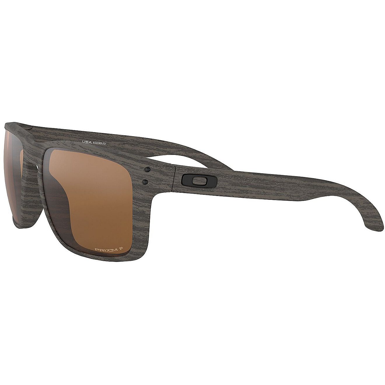 Oakley Holbrook XL Woodgrain Polarized Sunglasses                                                                                - view number 4