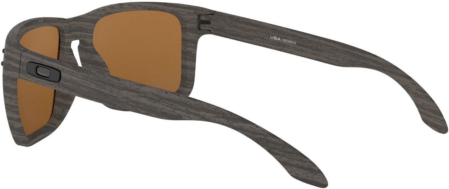 Oakley Holbrook XL Woodgrain Polarized Sunglasses                                                                                - view number 6