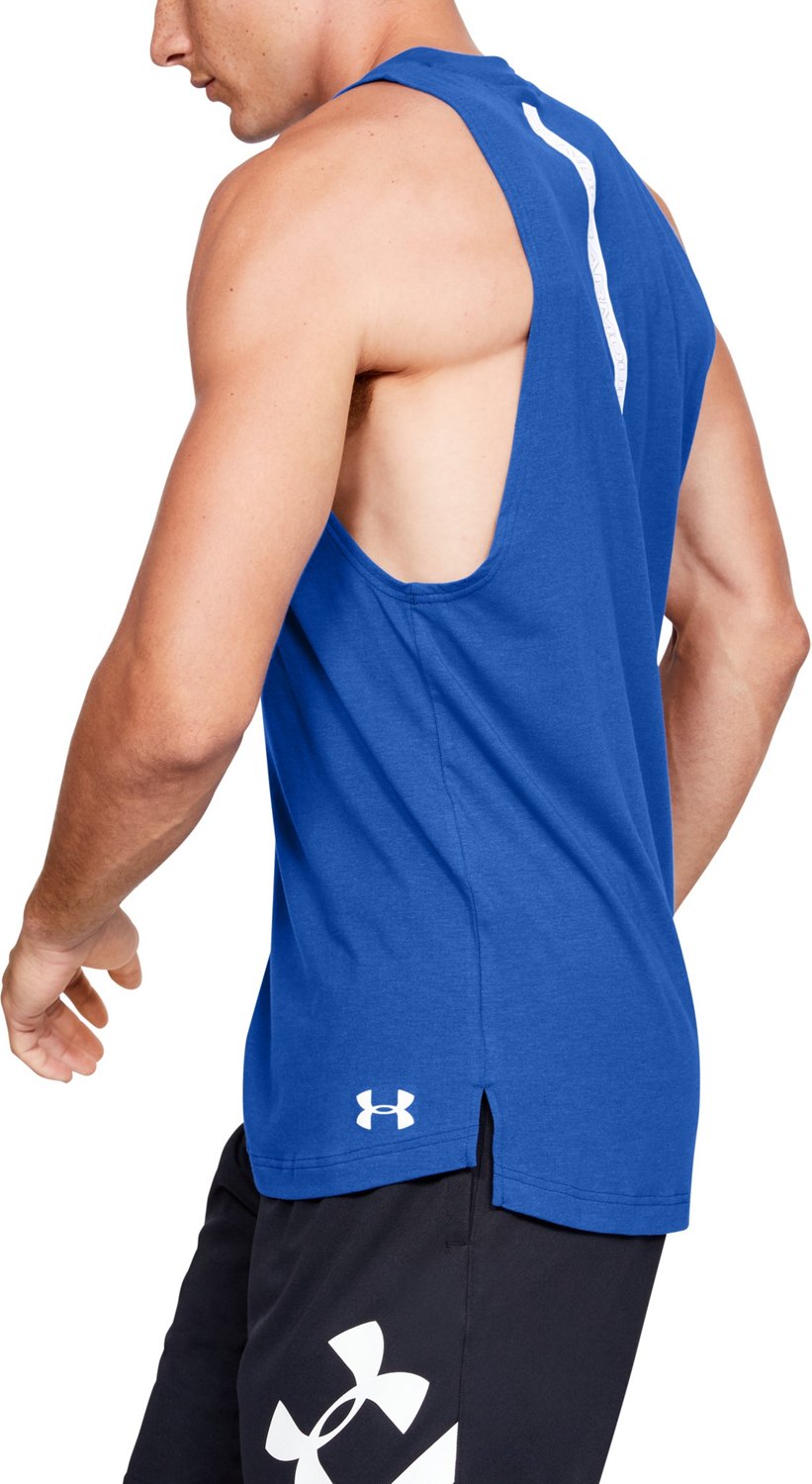 Under Armour Men's Baseline Cotton Tank Top - view number 3