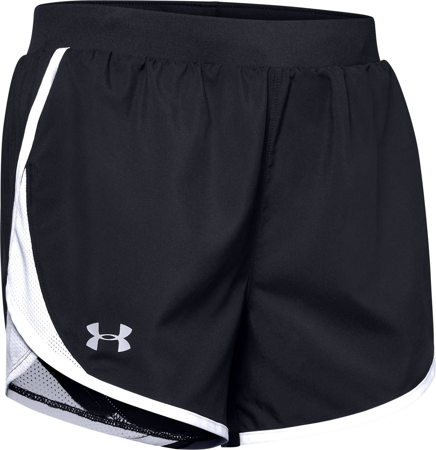 shorts Under Armour Fly Fast 3.0 Half Tight - Black/Reflective - women´s 