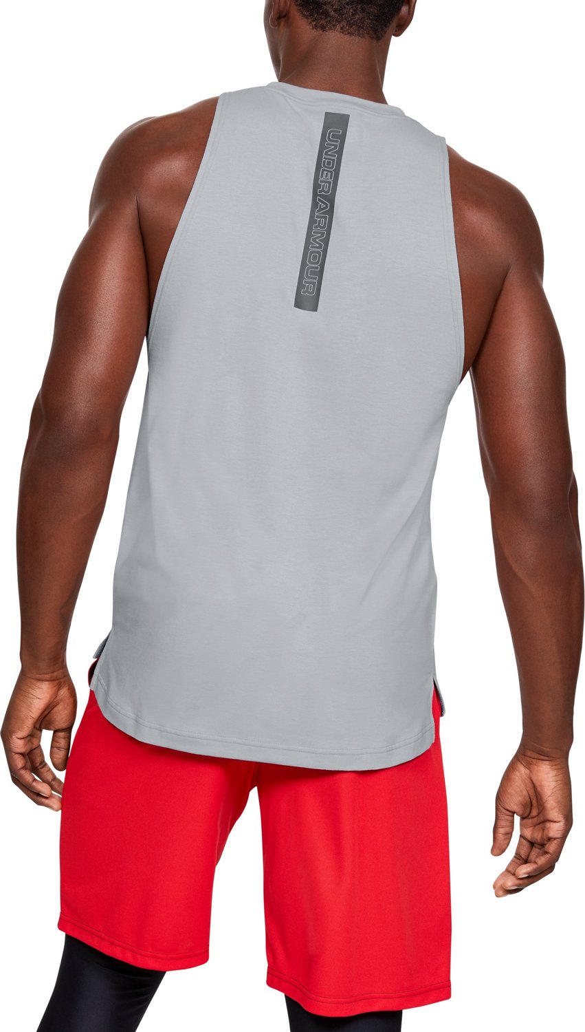 Under Armour Men's Baseline Cotton Tank Top - view number 2
