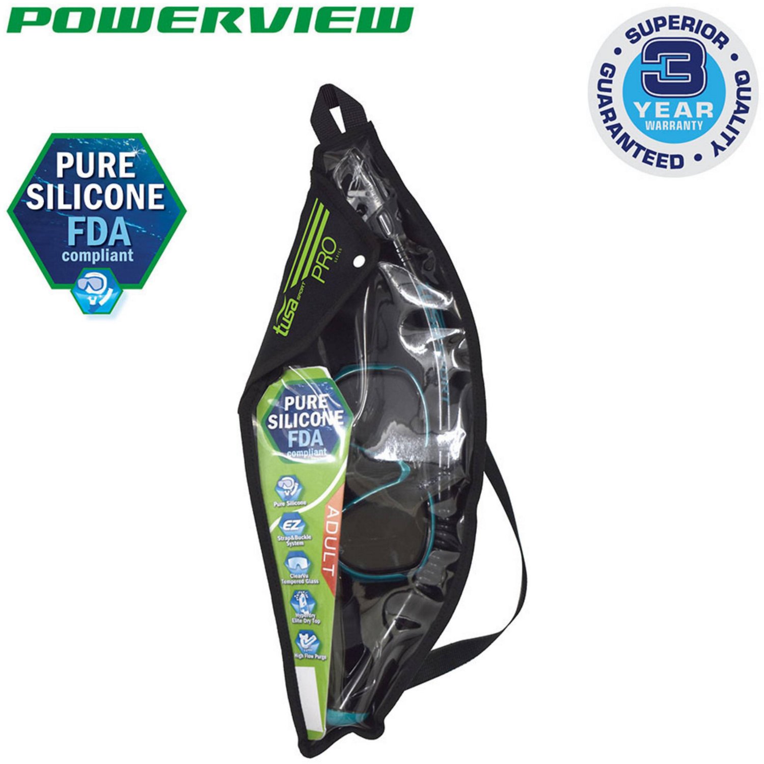 TUSA Adults' Powerview Dry Combo - view number 5