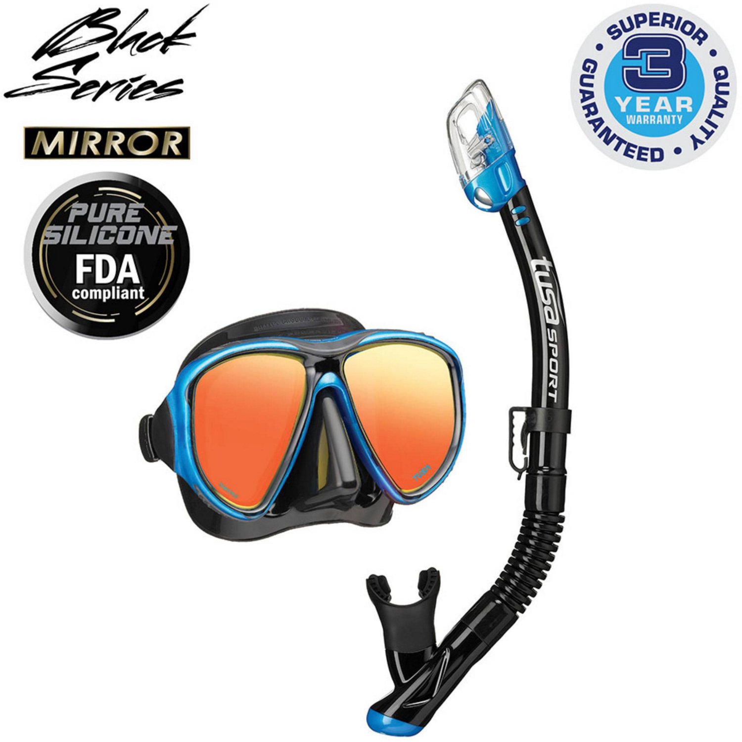 TUSA Adults' Powerview Dry Mirror Combo - view number 2