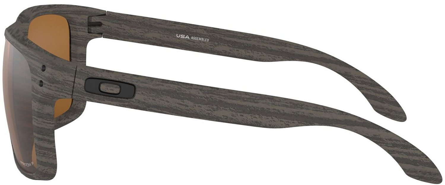 Oakley Holbrook XL Woodgrain Polarized Sunglasses                                                                                - view number 5