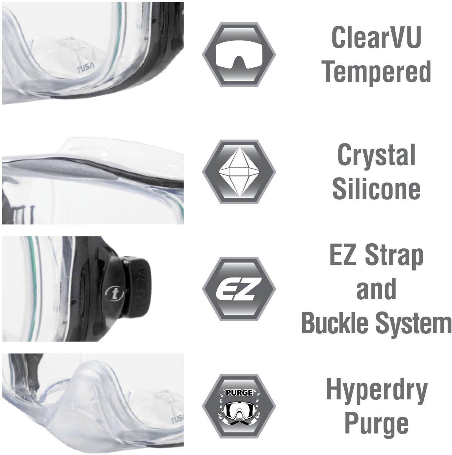 TUSA Imprex Adults' 3-D Dry Combo                                                                                                - view number 3