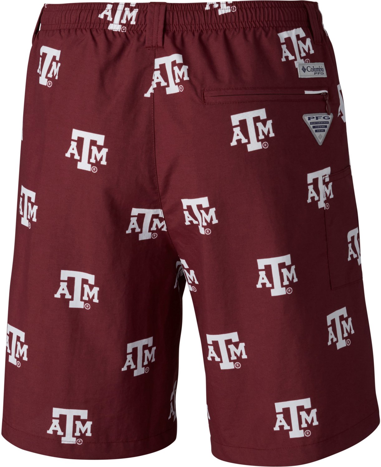 Columbia Sportswear Men's Texas A&M University Backcast II Printed Shorts - view number 6