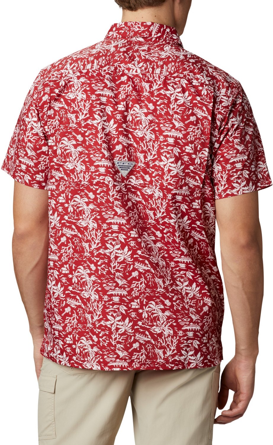 Columbia Sportswear Men's University of Oklahoma Super Slack Tide Shirt                                                          - view number 2