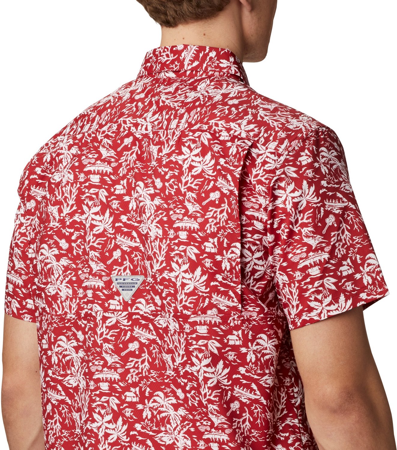 Columbia Sportswear Men's University of Oklahoma Super Slack Tide Shirt                                                          - view number 4