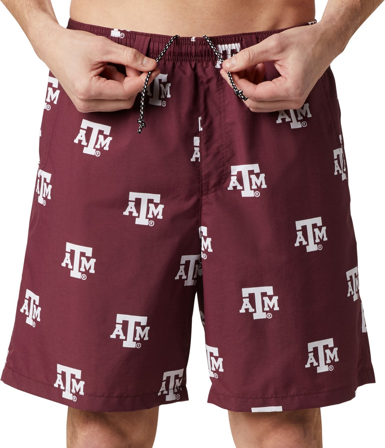 Columbia Sportswear Men's Texas A&M University Backcast II Printed Shorts - view number 3