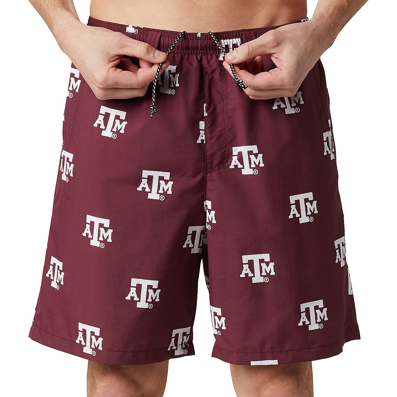 Columbia Sportswear Men's Texas A&M University Backcast II Printed Shorts                                                        - view number 3