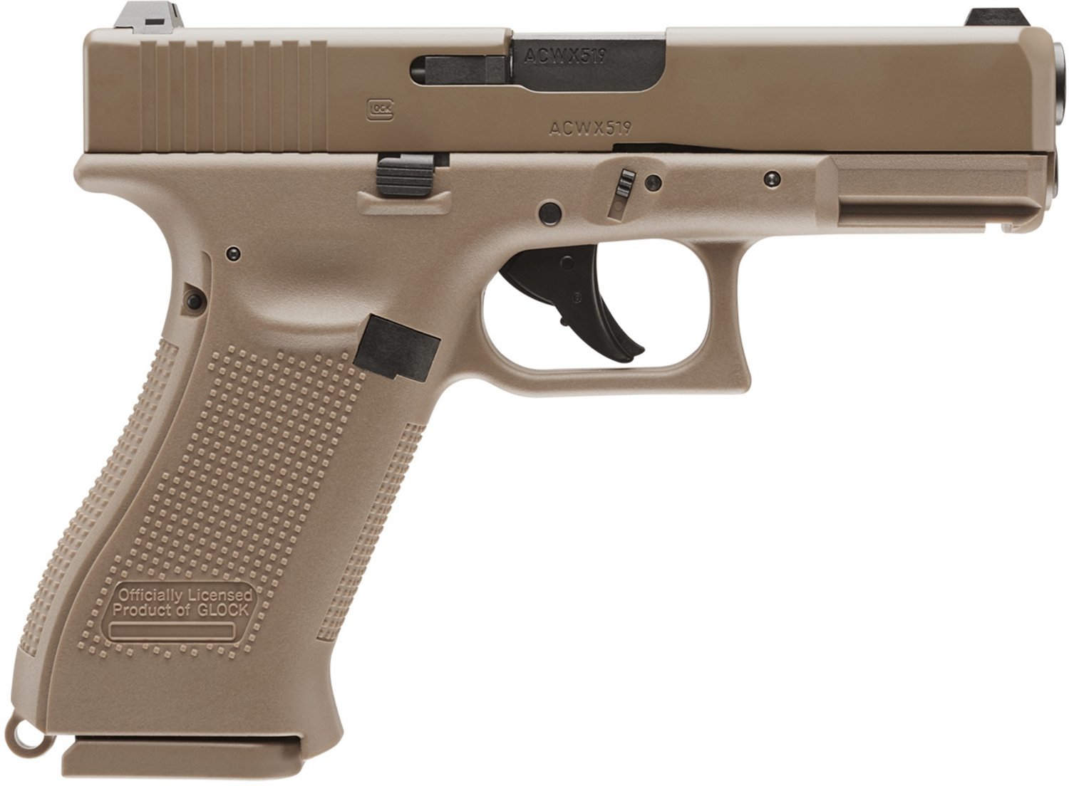 GLOCK G19X Coyote .177 Caliber Air Pistol