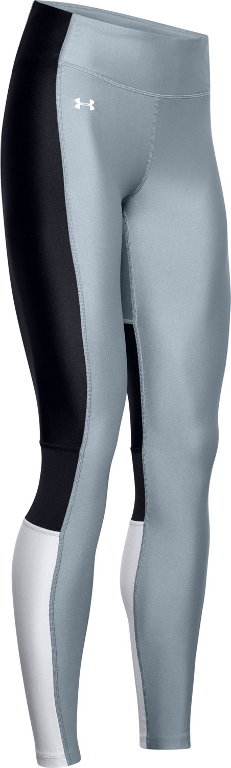 Under Armour Women's HeatGear Armour Perf Inset Graphic Leggings - view number 4