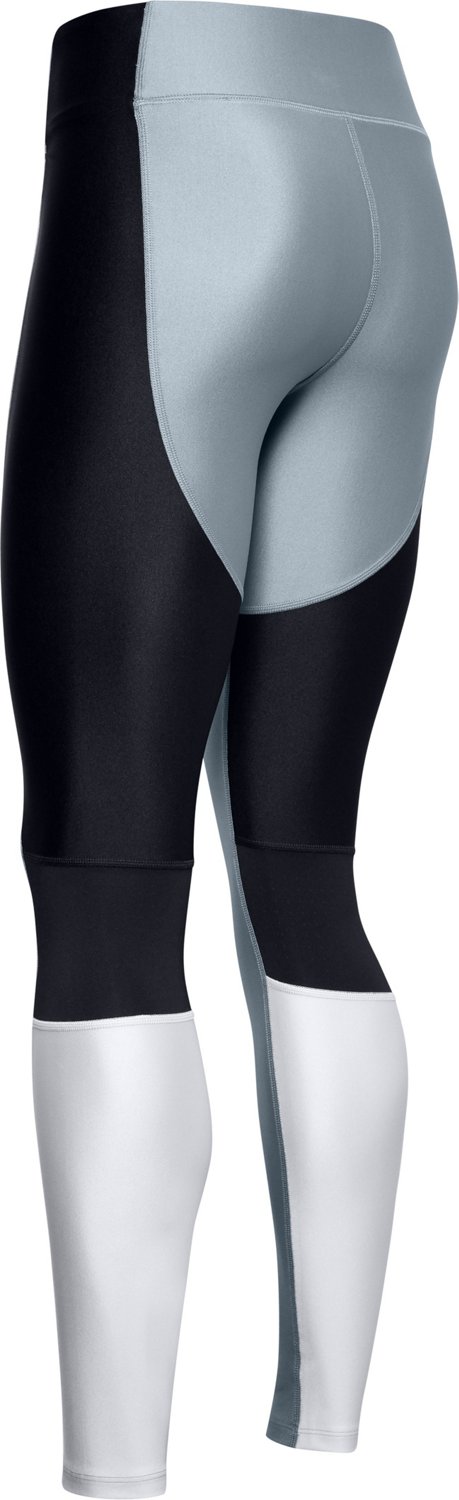 Under Armour Women's HeatGear Armour Perf Inset Graphic Leggings - view number 5