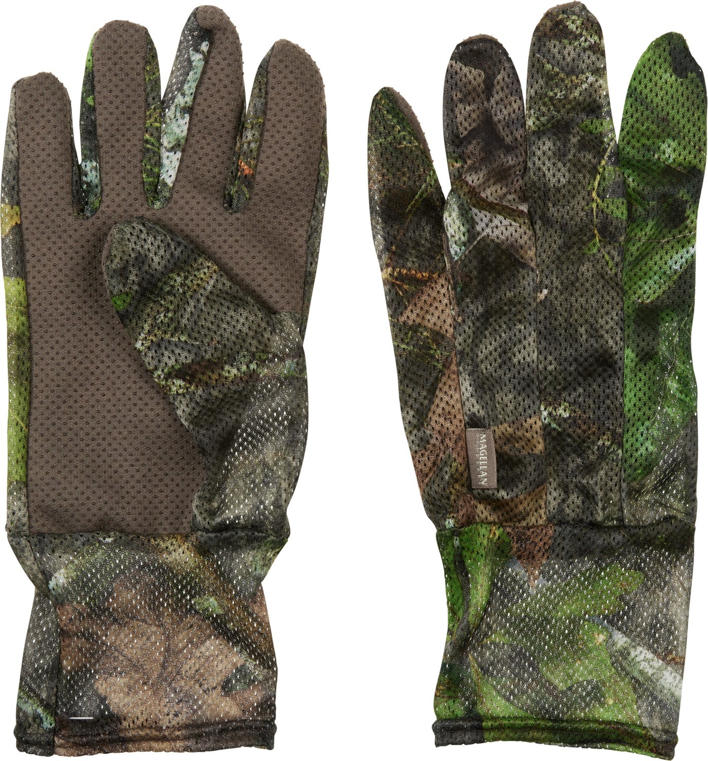 Magellan Outdoors Men's Camo Mesh Hunting Gloves | Academy