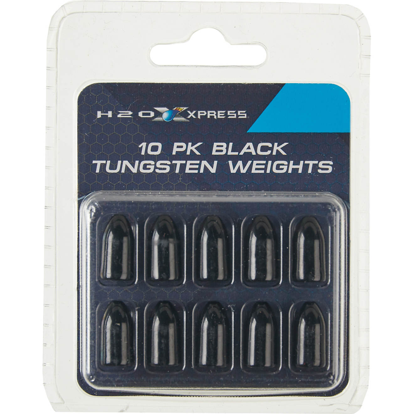 H2O XPRESS Tungsten Worm Weights 10-Pack                                                                                         - view number 1