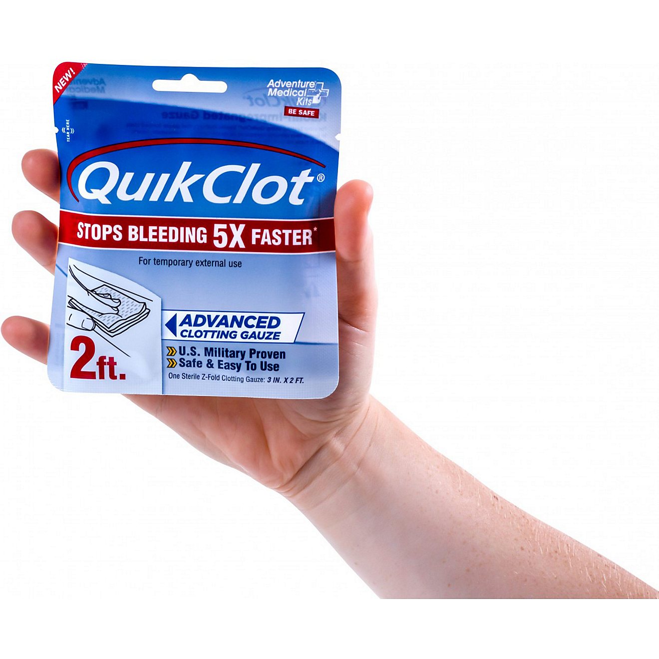 QuikClot Advanced Clotting Gauze                                                                                                 - view number 3
