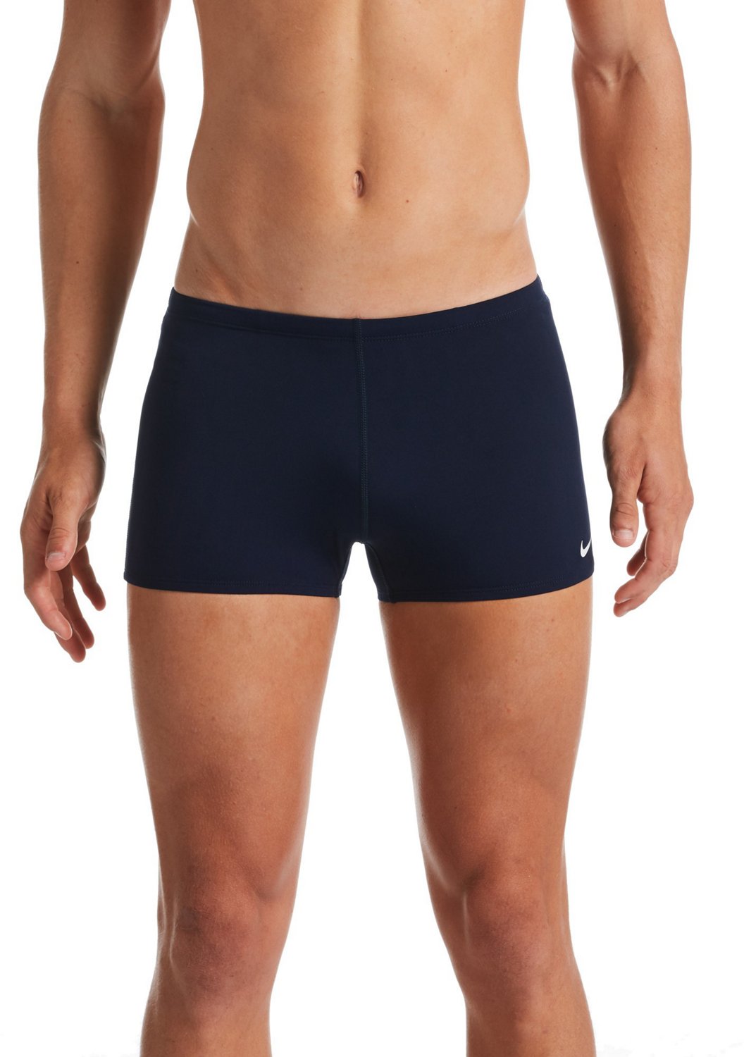 Nike Men's HydraStrong Solid Square Leg Performance Swim Shorts | Academy