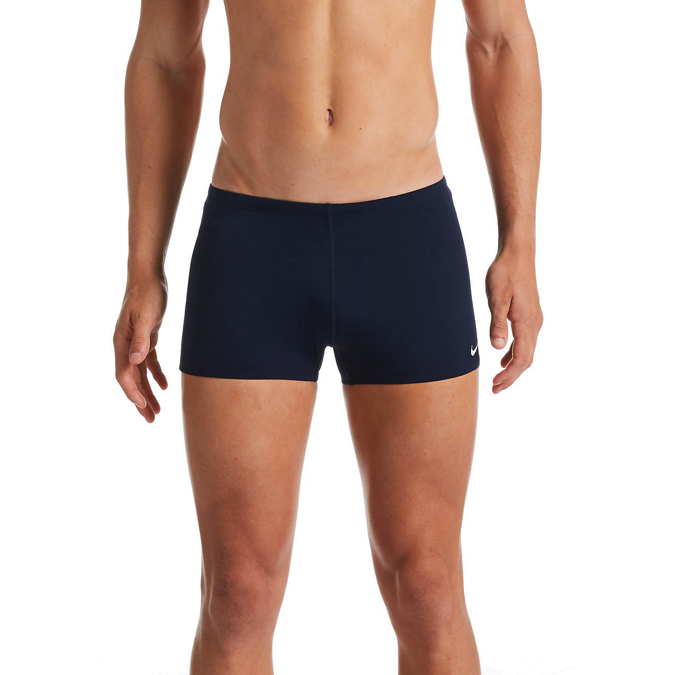 Nike Men's HydraStrong Solid Square Leg Performance Swim Shorts | Academy