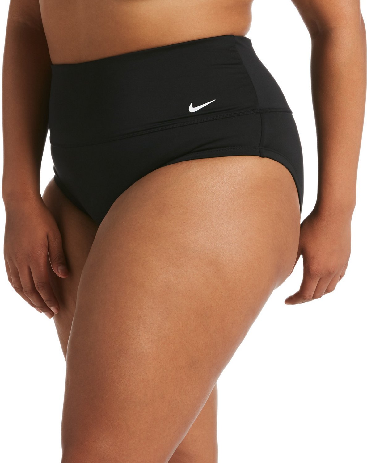 Nike Women's Essential High Waisted Plus Size Swim Bottoms - view number 3