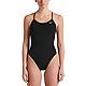 Nike Women's HydraStrong Solid Lace Up Tie Back 1-Piece Swimsuit                                                                 - view number 1 selected