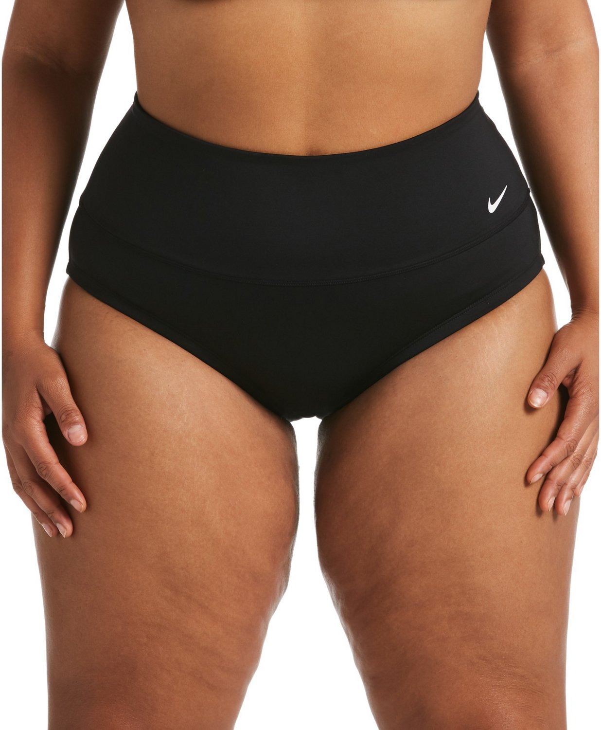 Nike Women's Essential High Waisted Plus Size Swim Bottoms