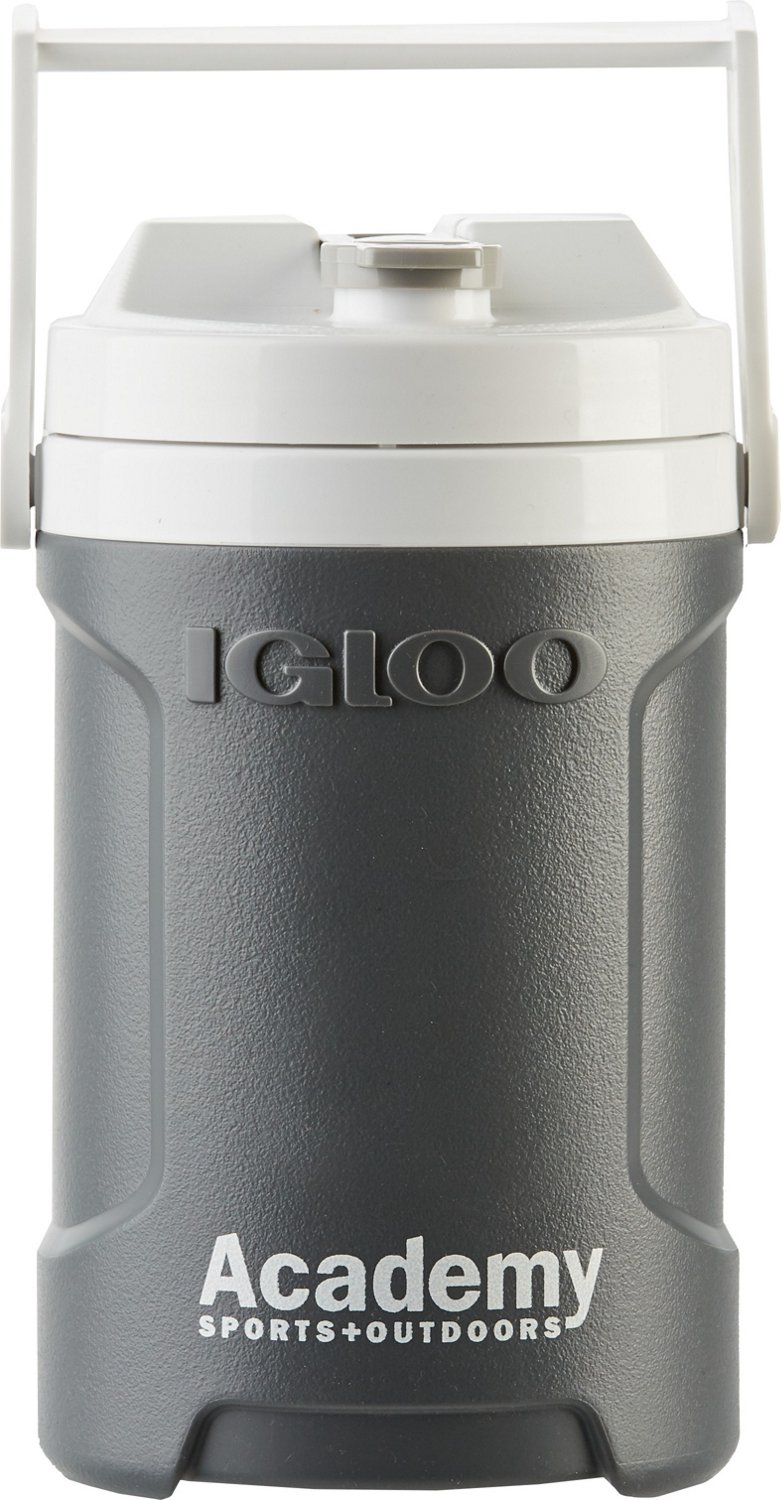 Igloo 1/2- Gallon Sport Beverage Jug with Hooks - Gray