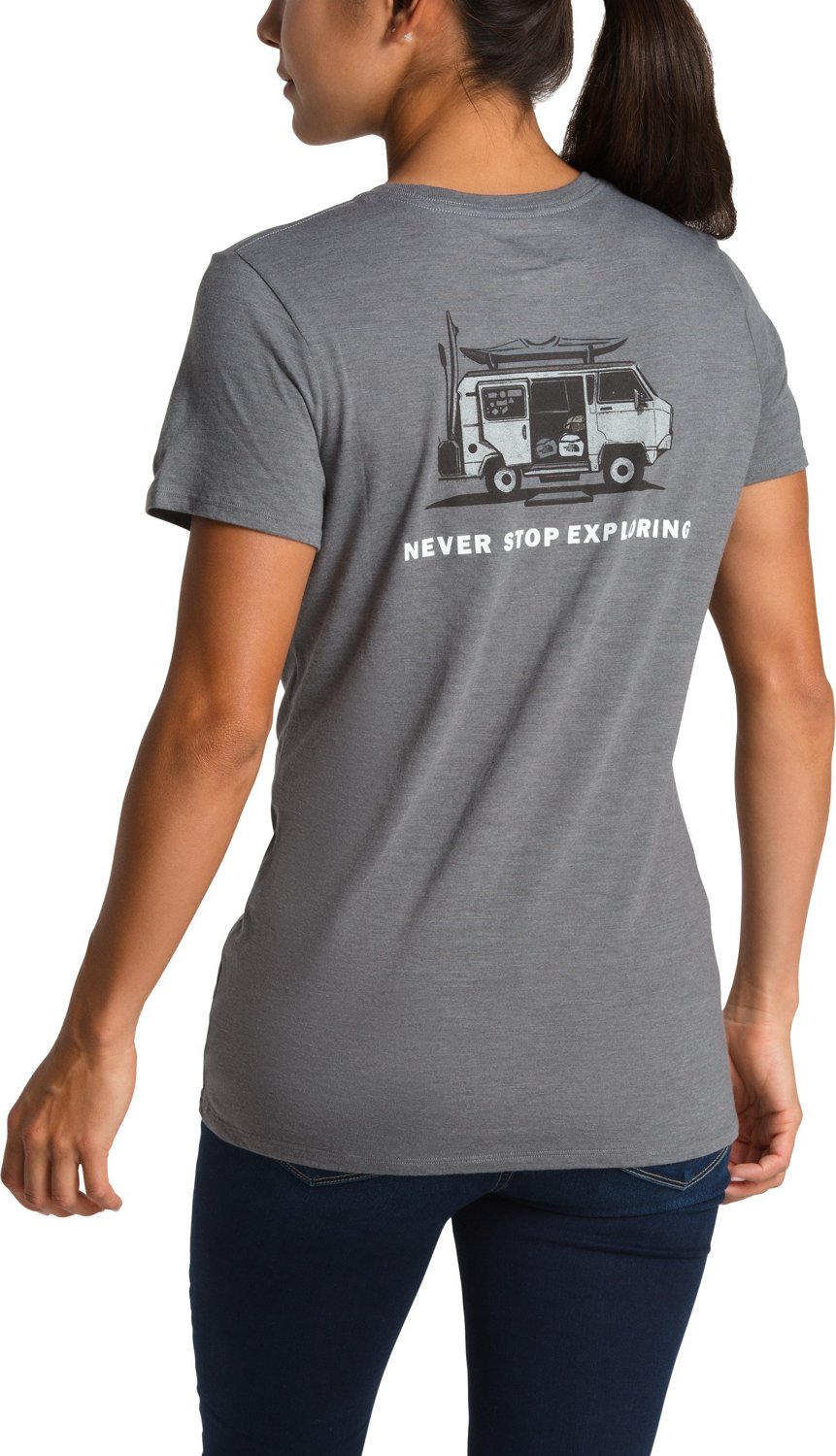 The North Face Women's Pony Wheels Triblend T-shirt - view number 1