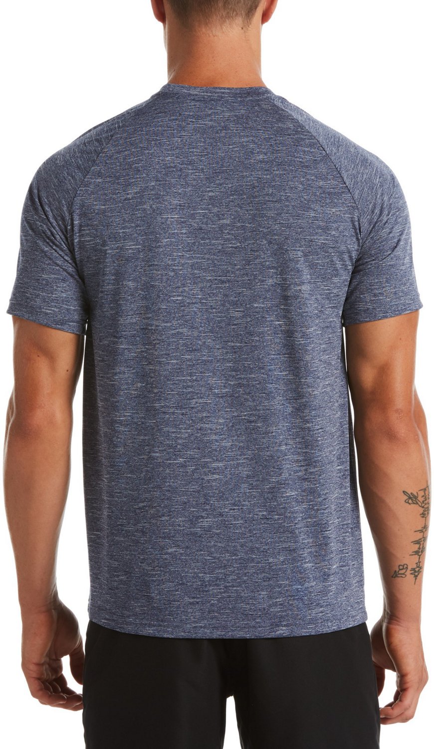 Nike Men's Heather Hydroguard T-shirt                                                                                            - view number 2
