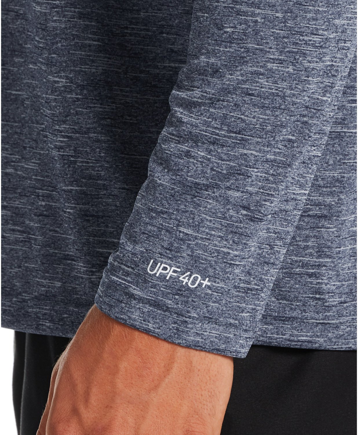 nike men's heather long sleeve hydroguard
