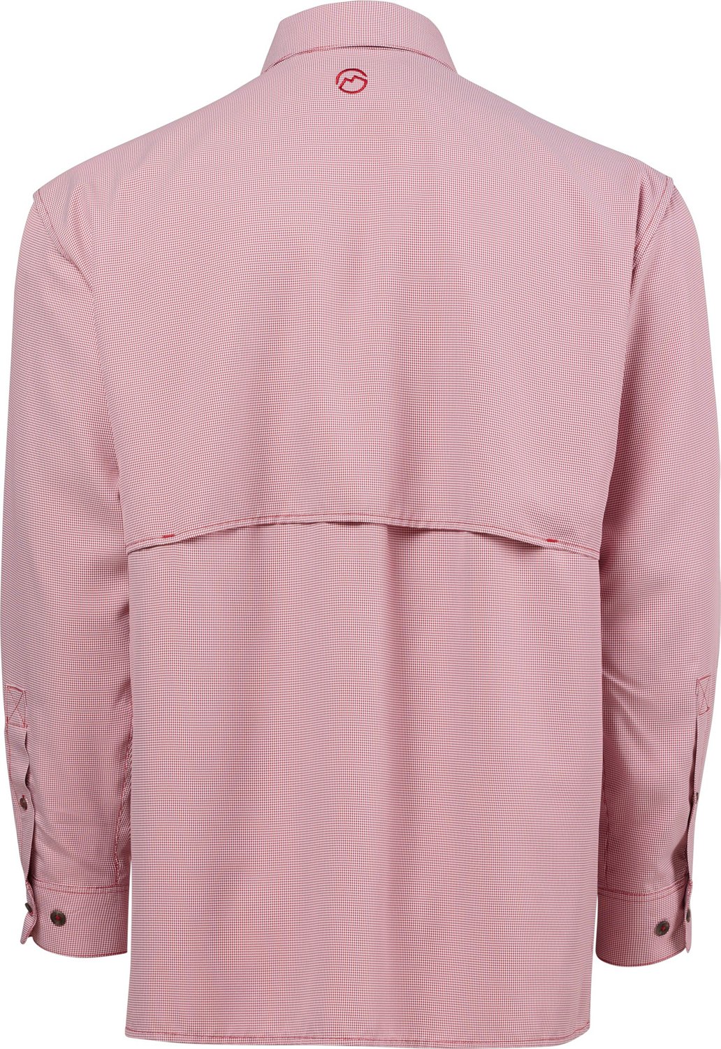 Magellan Outdoors Men's Aransas Pass Mini Check Long Sleeve Fishing Shirt - view number 2