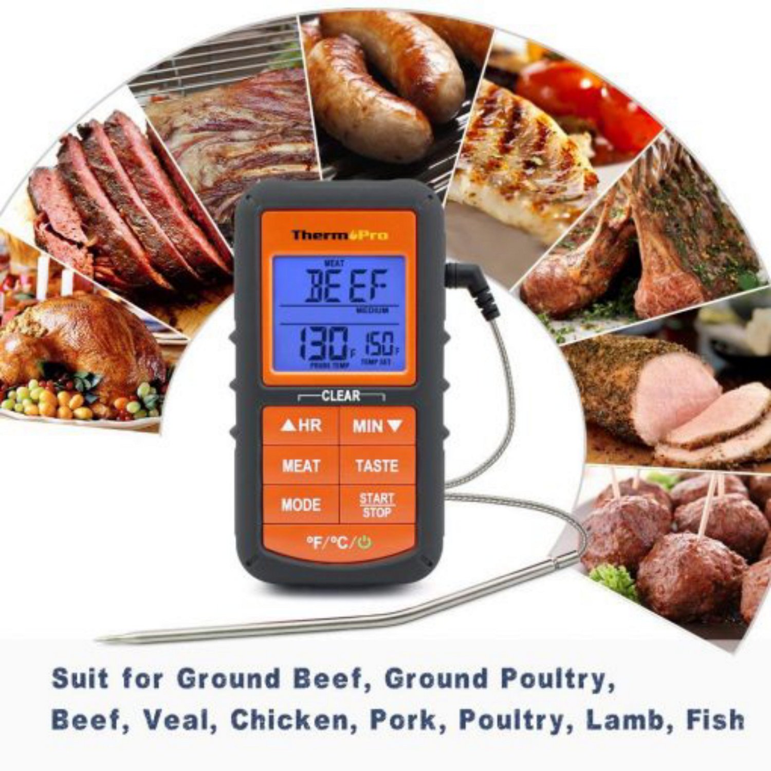 ThermoPro TP06S Digital Meat Thermometer Academy