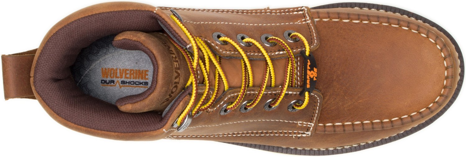 Wolverine Men's I-90 DuraShocks Moc-Toe CarbonMax Work Boots - view number 4