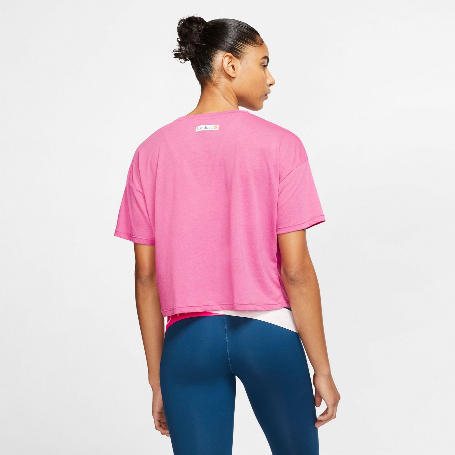 Nike Women's Iron Clash Training Cropped T-shirt - view number 2